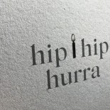 Postkarte Hip-hip-hurra