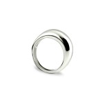 Ring Dome in Silber von Jeberg Jewellery