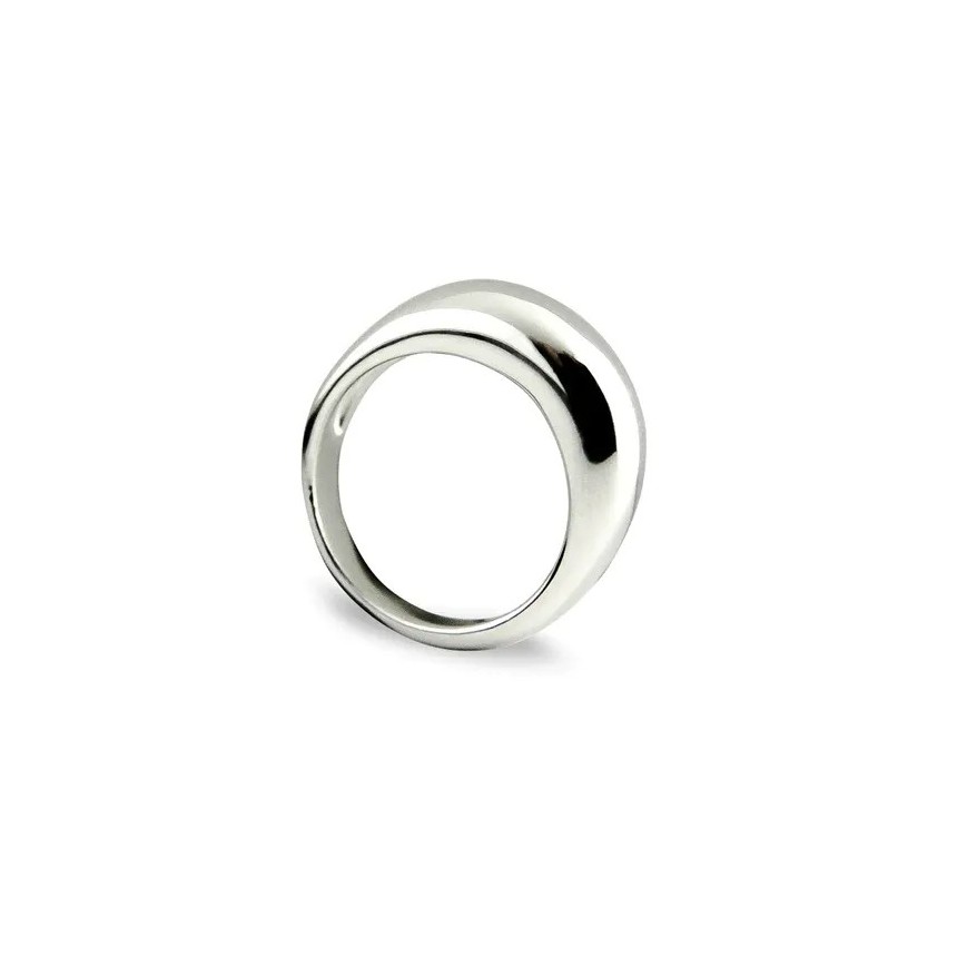 Ring Dome in Silber von Jeberg Jewellery