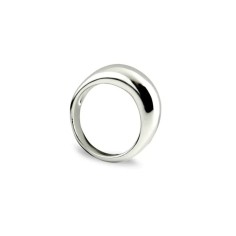Ring Dome in Silber von Jeberg Jewellery