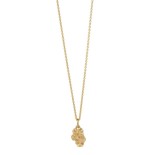 Halskette klein I am Gold in Gold von Jeberg Jewellery
