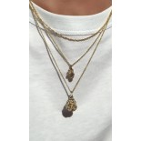 Halskette klein I am Gold in Gold von Jeberg Jewellery