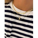 Halskette klein I am Gold in Gold von Jeberg Jewellery