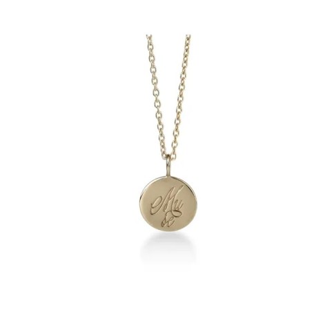 Halskette New Muse in Gold von Jeberg Jewellery