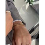 Armkette Eleanor in Gold von Jeberg Jewellery