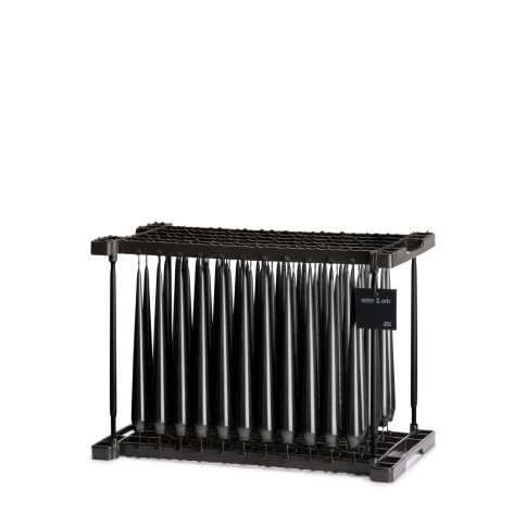 Kerze Frame  raw black