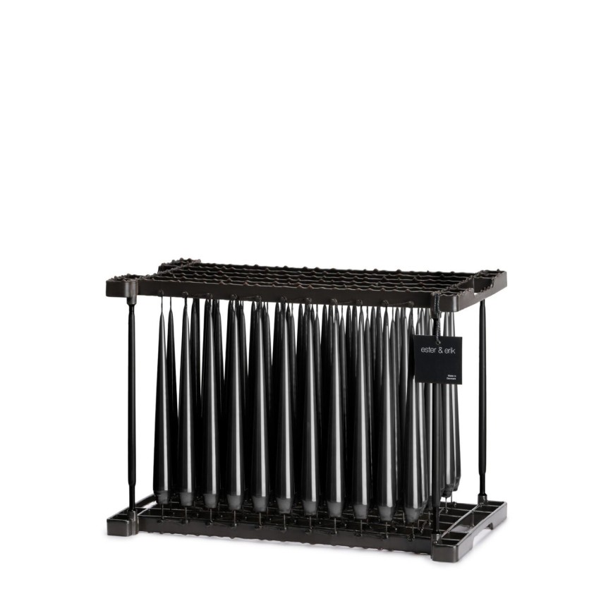 Kerze Frame  raw black