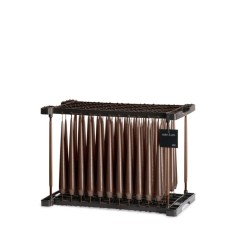 Kerze Frame in hazelnut lacquer