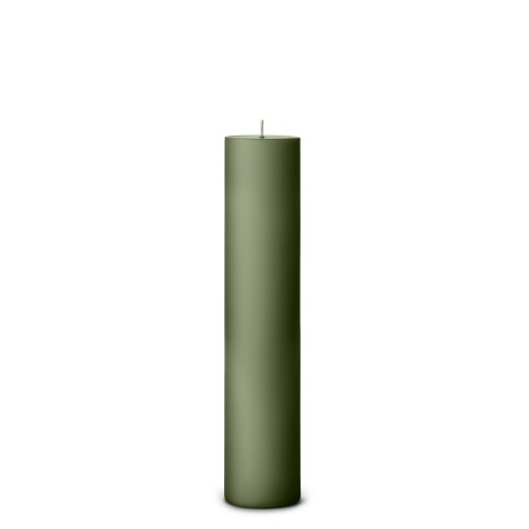 Stumpenkerze in Green Soil