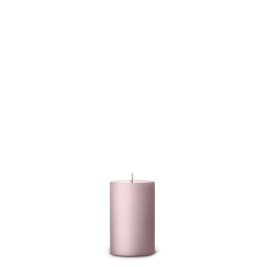 Pillar Kerze in soft rose