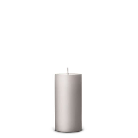 Pillar Kerze in oyster pearl
