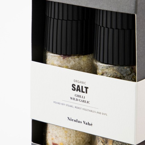 Geschenkbox Organic Chilli Salt & Wild Garlic