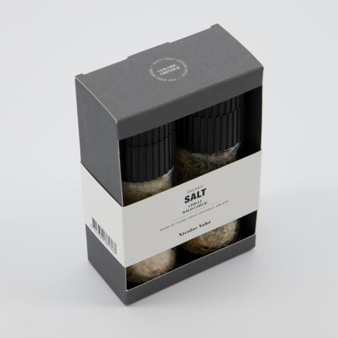 Geschenkbox Organic Chilli Salt & Wild Garlic
