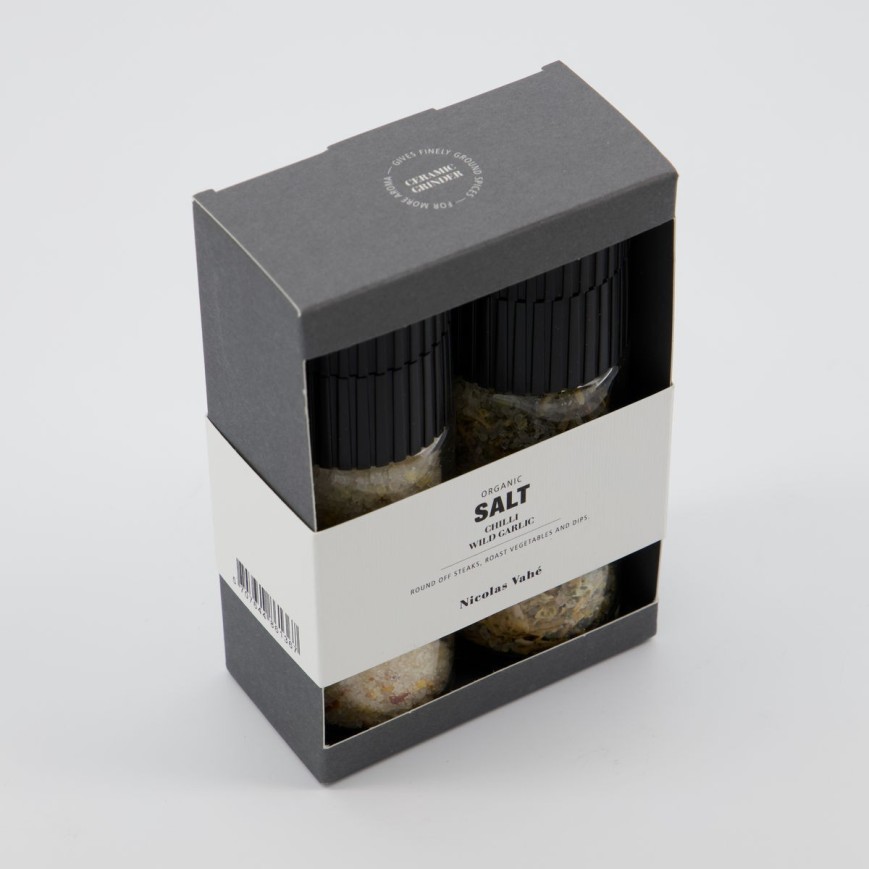 Geschenkbox Organic Chilli Salt & Wild Garlic
