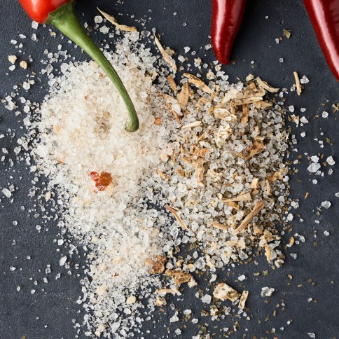 Geschenkbox Organic Chilli Salt & Wild Garlic