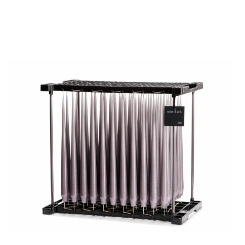 Kerze Frame in zinc pearl lacquer