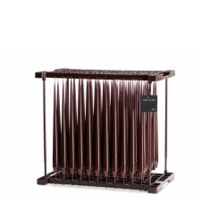Kerze Frame in aubergine lacquer