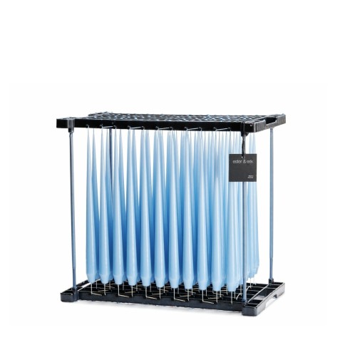 Kerze Frame in sky blue lacquer