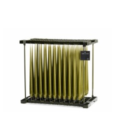 Kerze Frame in olive glow lacquer
