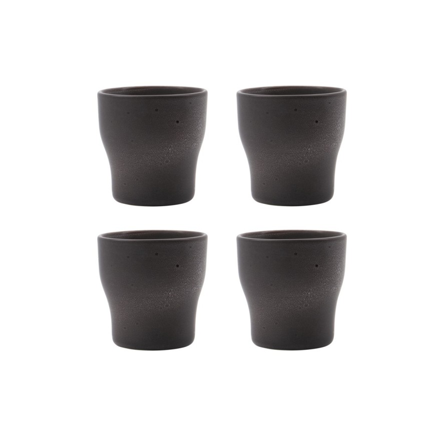Thermobecher Liss in Dunkelbraun von house doctor