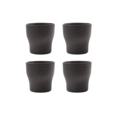 Thermobecher Liss in Dunkelbraun von house doctor