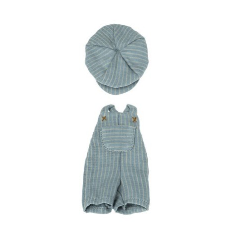 Overall und Mütze für Teddy Junior von Maileg