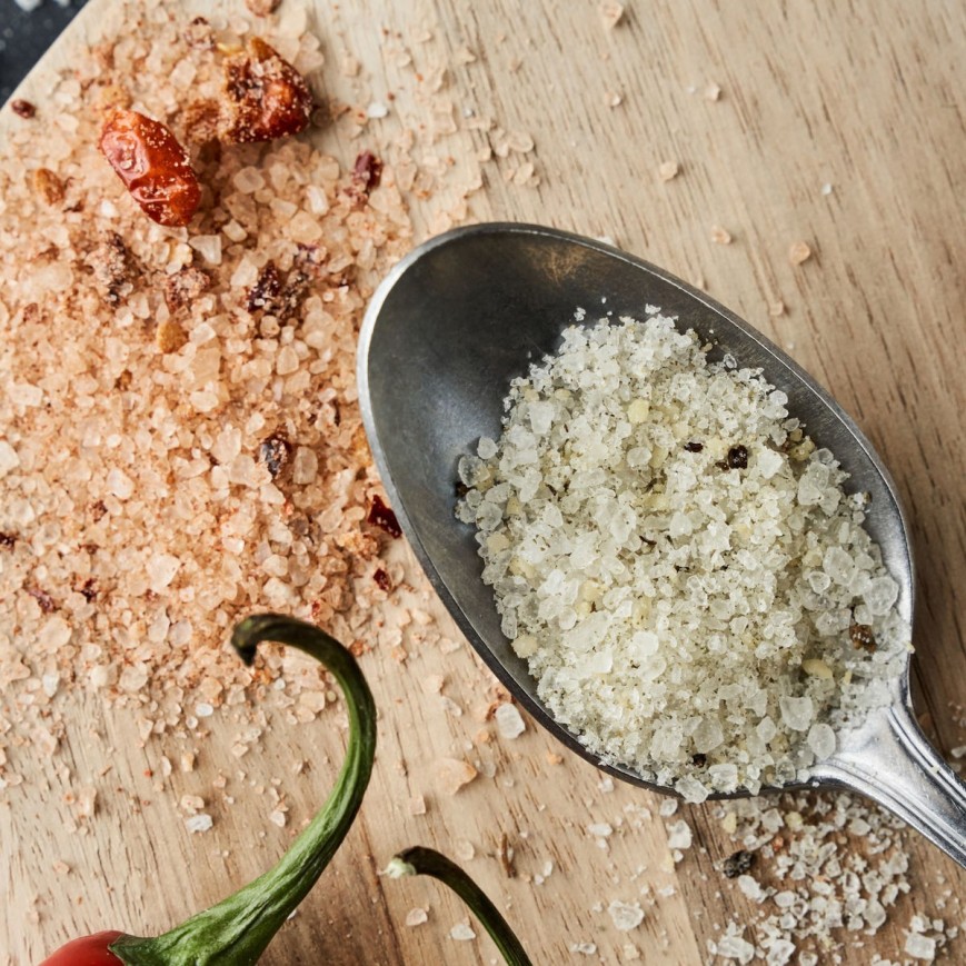 Geschenkbox Parmesan Basilikum & Chilli Salz