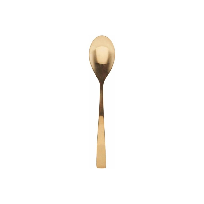 Langer Löffel in Gold