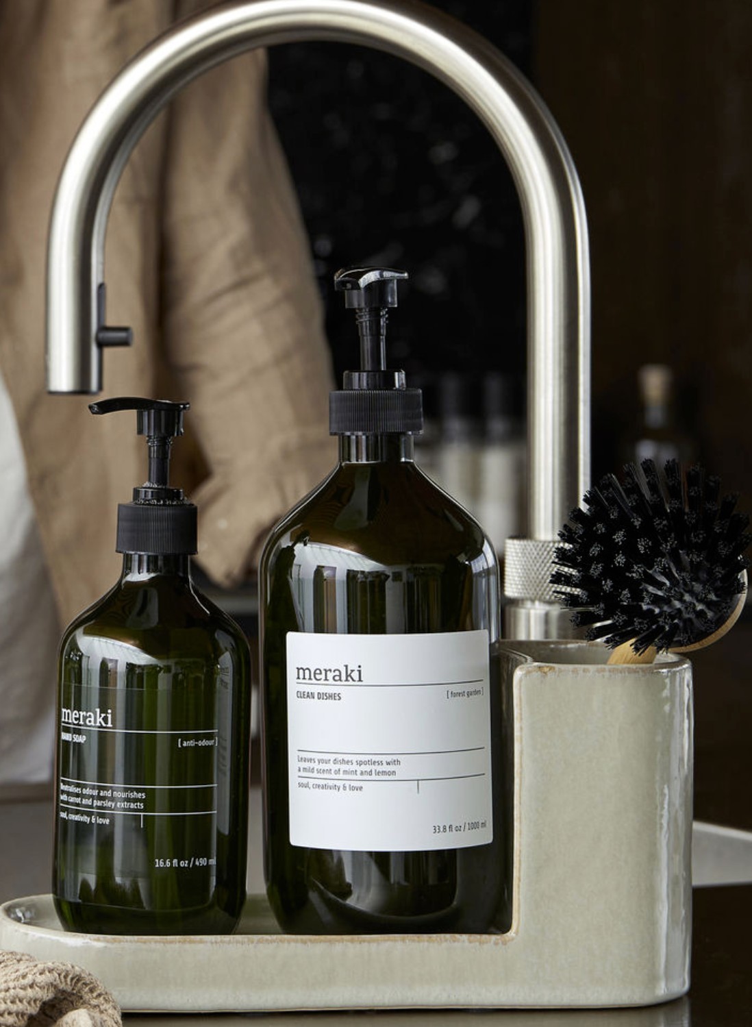 Seifen und Bürstenhalter Datura, Ansicht 3