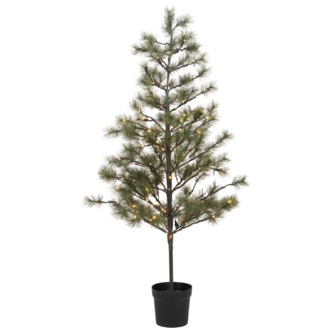 Weihnachtsbaum mit LED-Lichtern