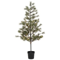 Weihnachtsbaum mit LED-Lichtern