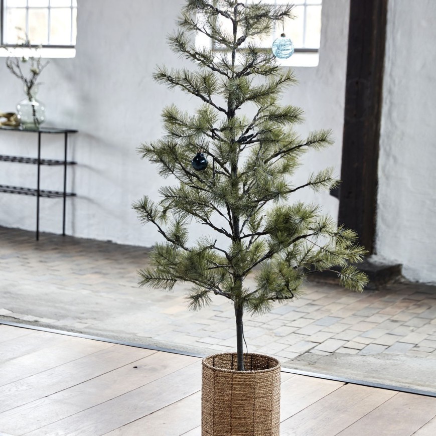 Weihnachtsbaum mit LED-Lichtern