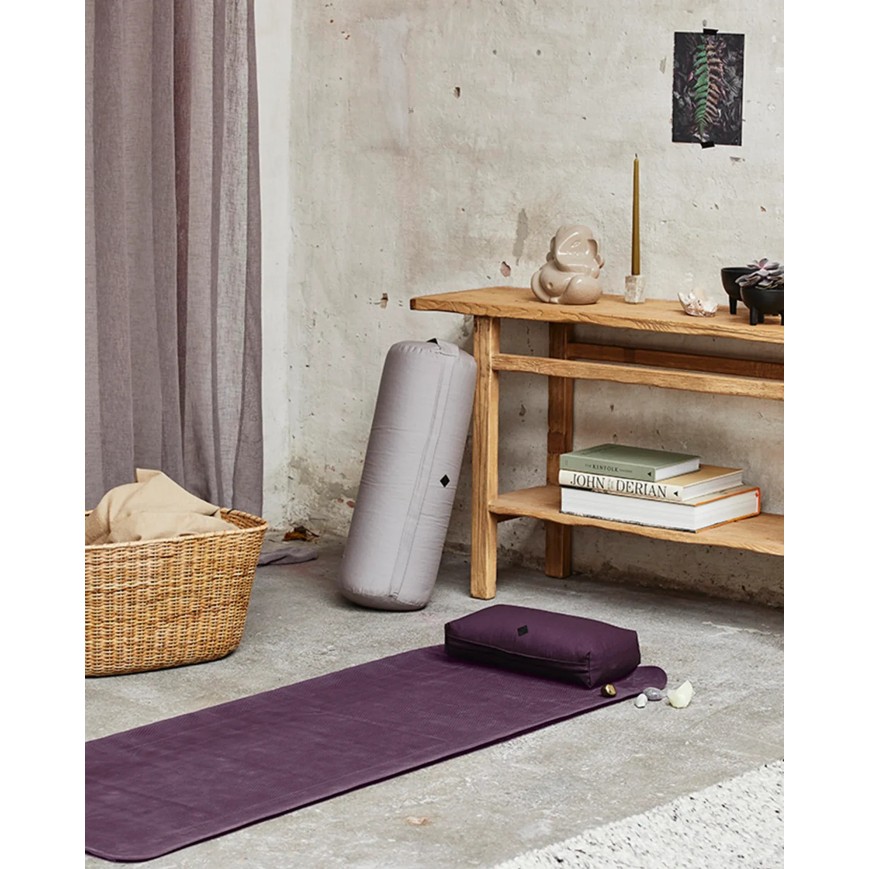 Yogamatte in burgundrot von Nordal Denmark