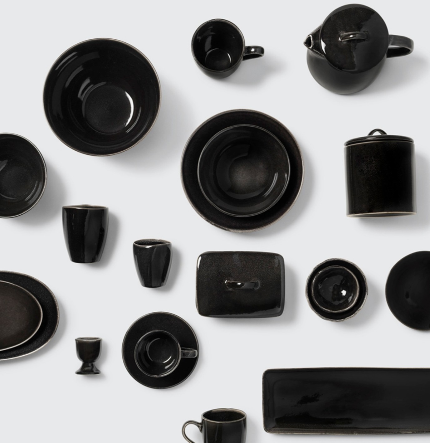 Kleine Schale Nordic Coal von Broste Copenhagen