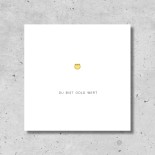 Karte Gold Wert von blad-løve