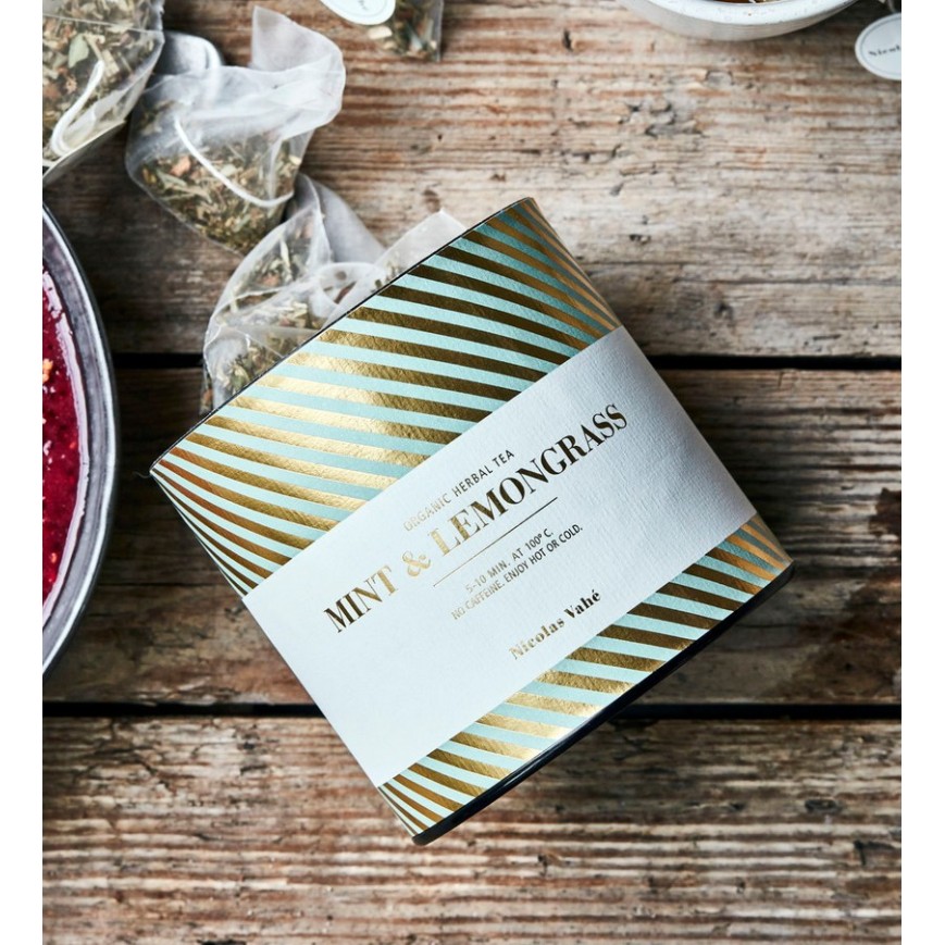 Bio Kräutertee Pfefferminze und Zitronengrass von Nicolas Vahé