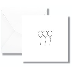 Karte Ballon von blad-løve