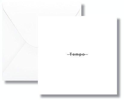 Karte Tempo von blad-løve