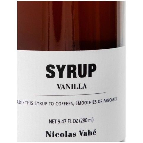 Sirup Vanille