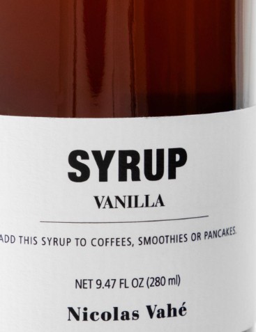 Sirup Vanille, Ansicht 2