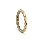 Twisted Ring in Gold