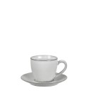 Tasse mit Untertasse Nordic sand von Broste Copenhagen