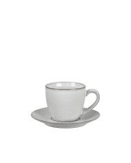 Tasse mit Untertasse Nordic sand von Broste Copenhagen