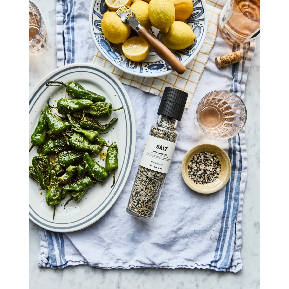 Salz mit Knoblauch und Ingwer, Ansicht 2