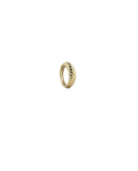 Twisted Dome Ring in Gold von Jeberg Jewellery