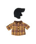 Winterjacke und Mütze für Teddy