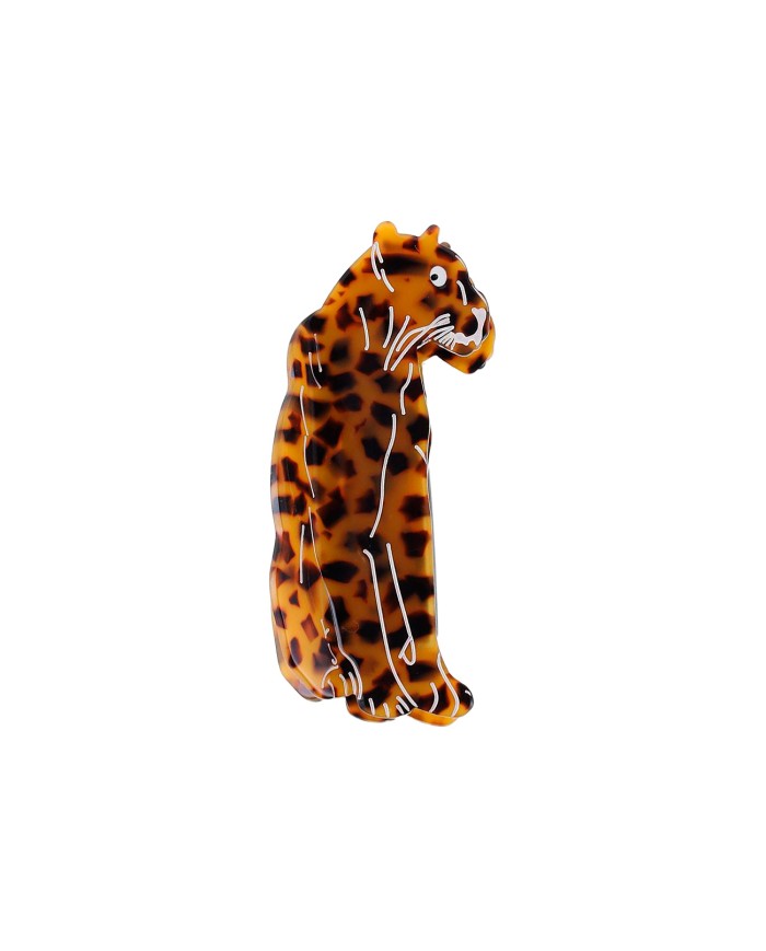 Haarklammer Leopard
