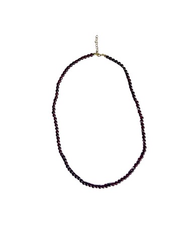 Halskette Rouge Noir Garnet