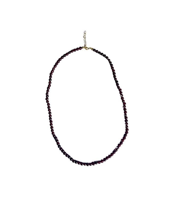 Halskette Rouge Noir Garnet