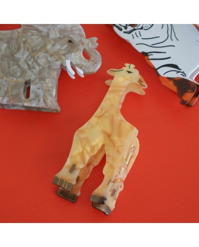 Haarklammer Giraffe